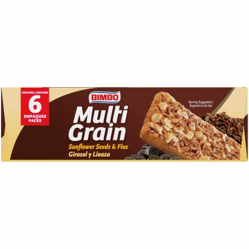 Bimbo® Sunflower Seed Wheat & Oat Bars Perspective: back