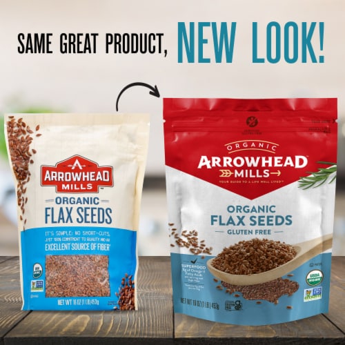 Arrowhead Mills™ Organic Flax Seeds Perspective: back