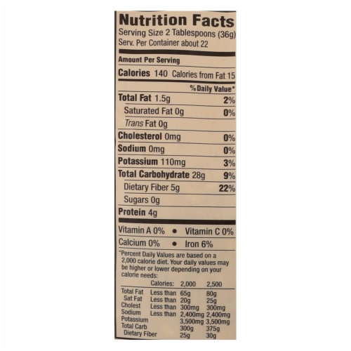 Arrowhead Mills - Organic Popcorn - Yellow - Case of 6 - 28 oz. Perspective: back