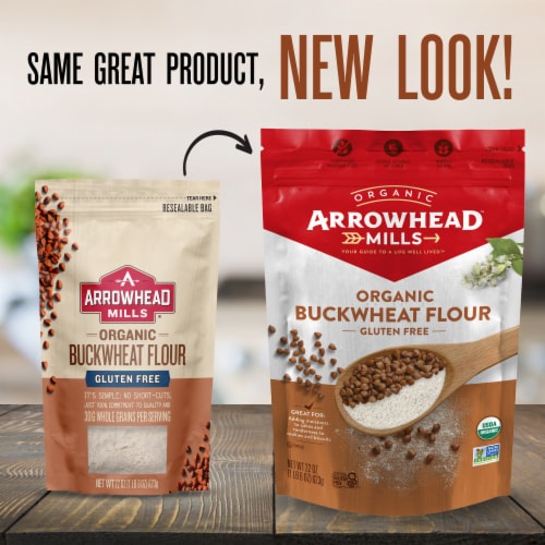 Arrowhead Mills™ Organic Buckwheat Flour Perspective: back