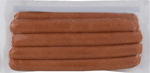 Sabrett Skinless Beef Frankfurters Perspective: back