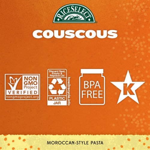 RiceSelect Original Moroccan-Style Couscous Perspective: back