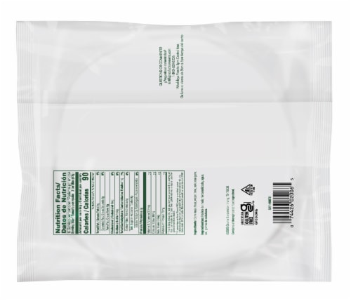 La Providencia corn tortilla 30 ct. paper wrap. Perspective: back