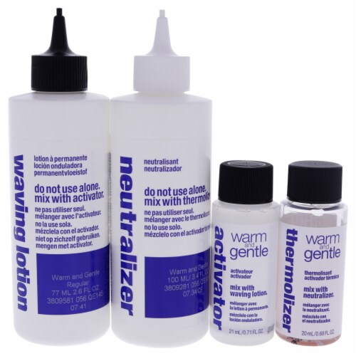 Zotos Warm and Gentle Acid Permanent Treatment 1 Application Perspective: back