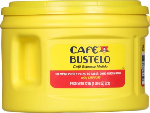Café Bustelo Espresso Ground Coffee, Dark Roast Perspective: back