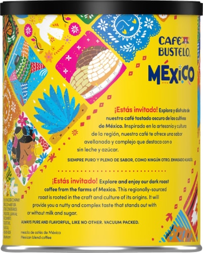 Cafe Bustelo® Mexico Ground Coffee Perspective: back