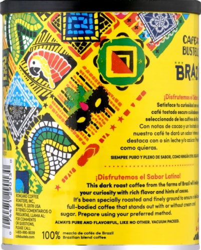 Café Bustelo® Brazil Brazilian Blend Ground Coffee Perspective: back