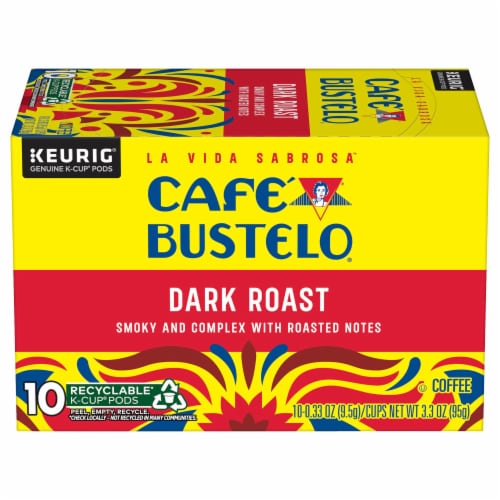 Café Bustelo Dark Roast Coffee Perspective: back