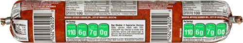 Cacique® Soy Chorizo Perspective: back