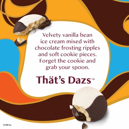 Haagen-Dazs Black and White Cookie Ice Cream, 14oz Perspective: back