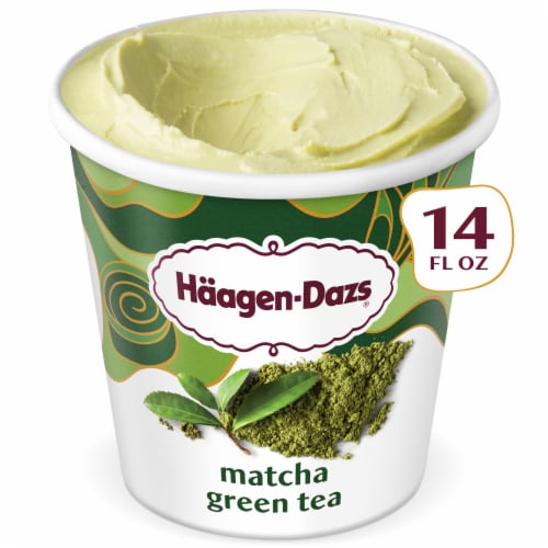 Haagen Dazs® Matcha Green Tea Gluten Free Ice Cream Perspective: back