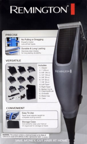 remington 14 piece haircut kit