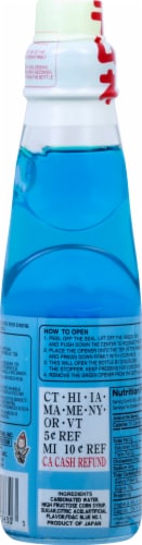 Yappari Ramune Blueberry Soda Perspective: back