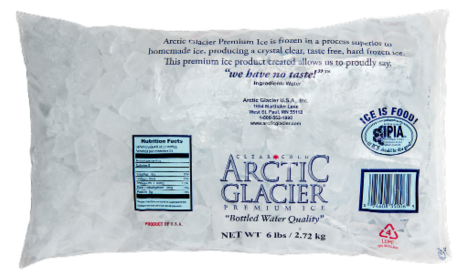 Arctic Glacier Premium Bagged Ice Perspective: back