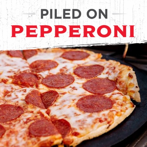 Jack's Rising Crust Pepperoni Frozen Pizza Perspective: back