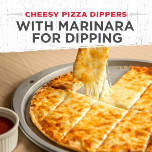 Jack's Pizza Fries Cheesy Frozen Pizza Dippers Perspective: back