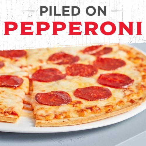 Jack's Pepperoni Thin Crust Frozen Pizza Perspective: back