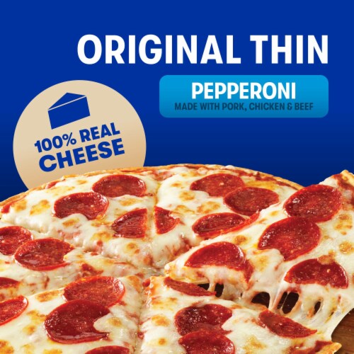 Jack’s Thin Crust Pepperoni Frozen Pizza Easy Dinner Perspective: back