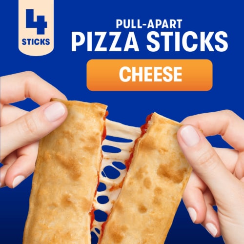 Jack’s Pull-Apart Cheese Pizza Sticks Extra Large Pizza Frozen Snack Rolls Perspective: back
