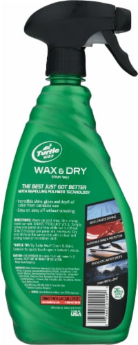 Turtle Wax® Quick & Easy Wax & Dry Spray Wax Perspective: back