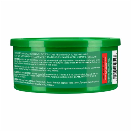Turtle Wax® Light Duty Polishing Compound Perspective: back