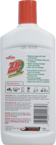 Turtle Wax T-75A Zip Wax Car Wash and Wax - 16 oz