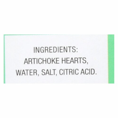 Marin Food Specialties Artichoke Hearts - Case of 12 - 11.5 oz. Perspective: back