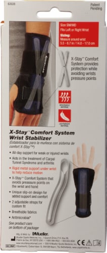 Mueller® X-Stay Wrist Stabilizer Perspective: back