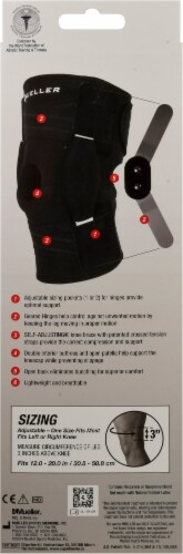 Mueller® Maximum Support Adjustable Hinged Knee Brace Perspective: back