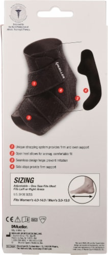 Mueller Adjustable Ankle Stabilizer Perspective: back