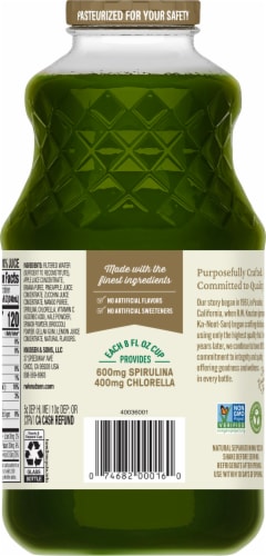 R.W. Knudsen Family® Mega Green™ Juice Perspective: back