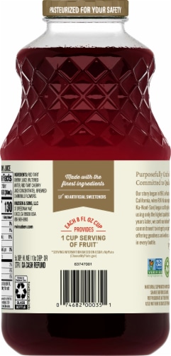 RW Knudsen® Tart Cherry Chamomile Juice Perspective: back