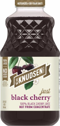 RW Knudsen Just Black Cherry Juice Perspective: back