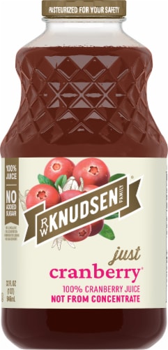 R.W. Knudsen Just Cranberry Perspective: back