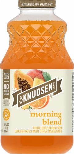 R.W. Knudsen 32 Fluid Ounce Morning Juice Blend Perspective: back