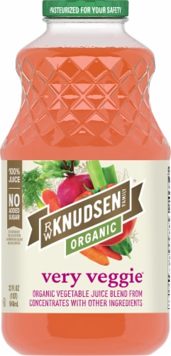 R.W. Knudsen Organic Original Very Veggie Juice Perspective: back