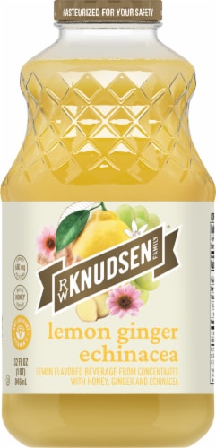 RW Knudsen Lemon Ginger Echinacea Perspective: back