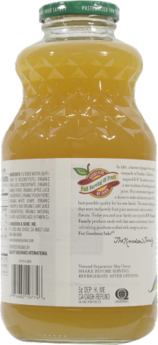 R.W. Knudsen™ Organic Mango Nectar Juice Perspective: back