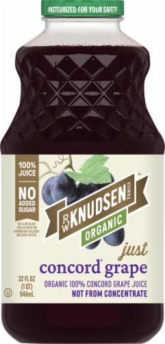 R.W. Knudsen Organic Just Concord Perspective: back