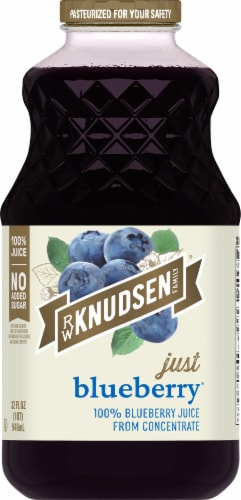 RW Knudsen Just Blueberry Perspective: back