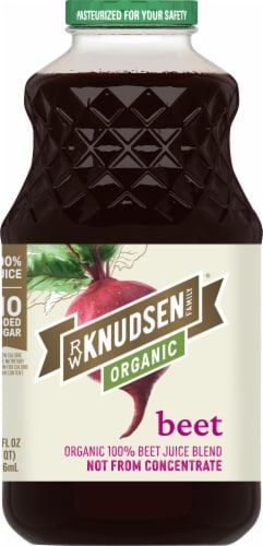 RW Knudsen Organic Beet Juice Perspective: back