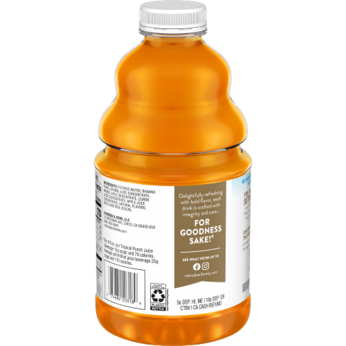 R.W. Knudsen Low Sugar Tropical Punch Juice Blend Perspective: back