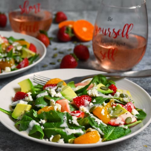Skinnygirl Fat-Free | Sugar-Free Poppyseed Salad Dressing Perspective: back
