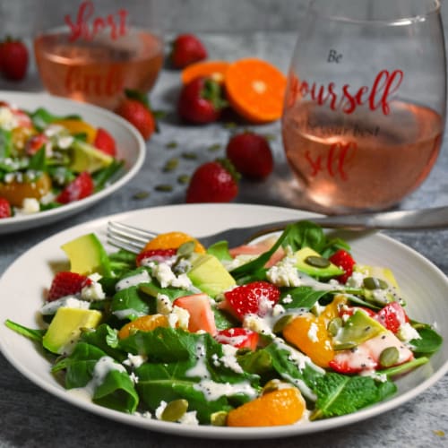 Skinnygirl Caesar Dressing Perspective: back