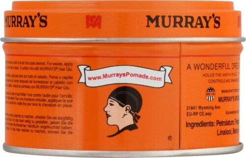 Murray's Superior Hairdressing Pomade Perspective: back