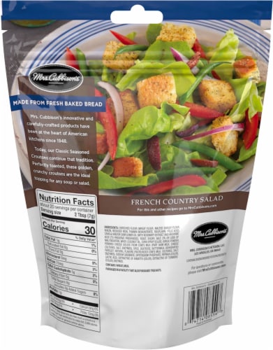 Mrs. Cubbison's Classic Seasoned Croutons Perspective: back
