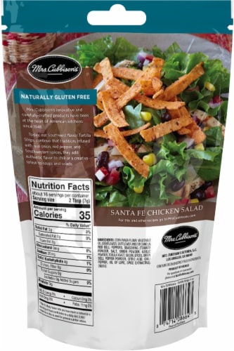 Mrs. Cubbison's Southwest Flavor Tortilla Strips Perspective: back