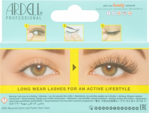 Ardell® Active Lash Pump'n False Eyelashes Perspective: back
