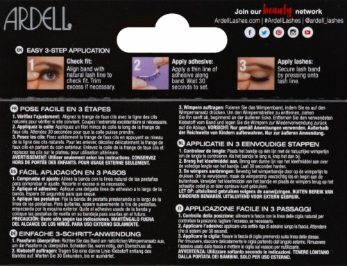 Ardell® 810 Faux Mink Eyelashes Perspective: back