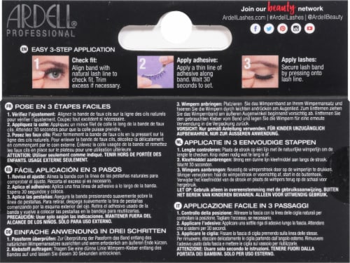 Ardell® Fauxmink Demi Wispies™ False Eyelashes Perspective: back
